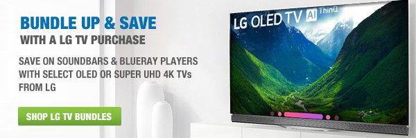 Bundle up and save on LG