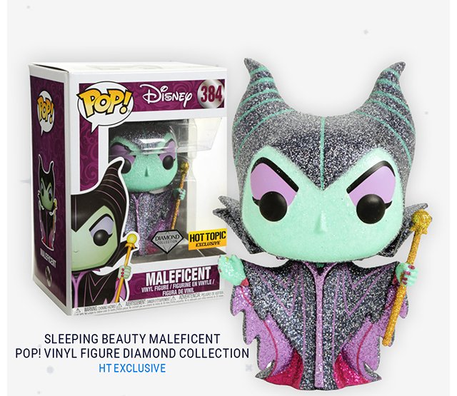 Sleeping Beauty Maleficent Pop! Vinyl Figure Diamond Exclusive - HT Exclusive