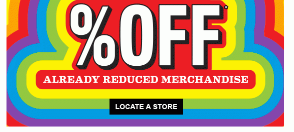 Monster Sale! Extra 60% Off Already Reduced Merchandise