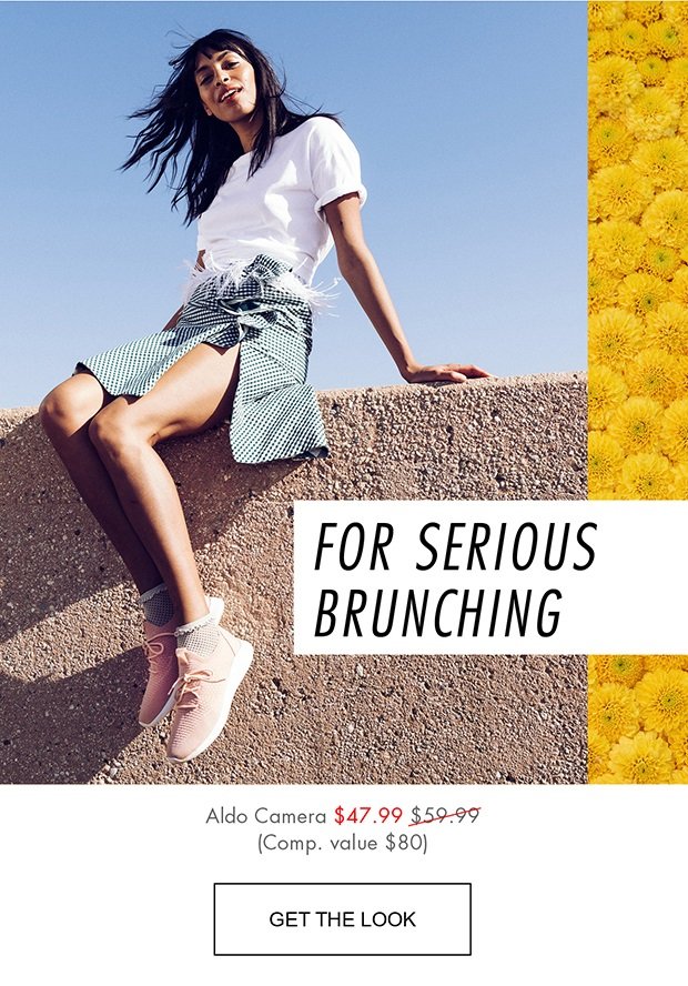 FOR SERIOUS BRUNCHING | GET THE LOOK