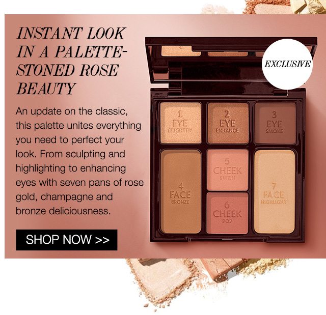 Instant Look In a Palette-Stoned Rose Beauty 