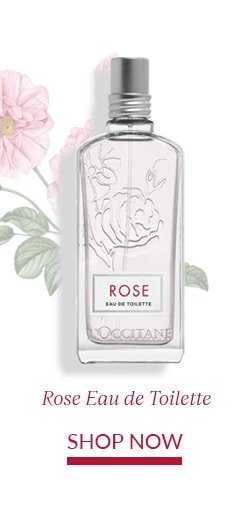ROSE EAU DE TOILETTE. SHOP NOW