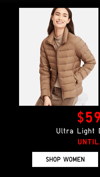 $59.90 ULTRA LIGHT DOWN JACKET - SHOP WOMEN