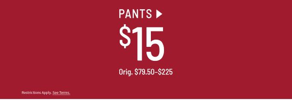 $15 Pants
