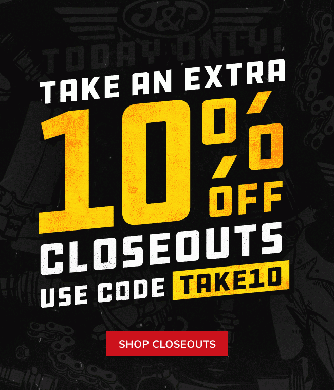 Extra 10 off closeouts