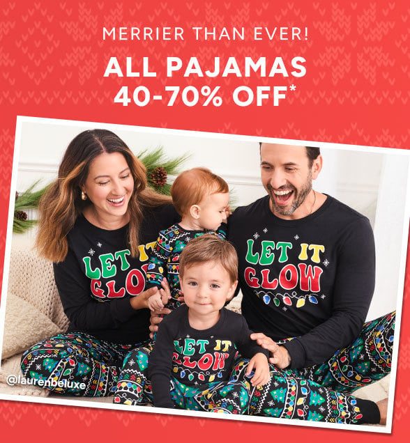 40-70% off Pajamas