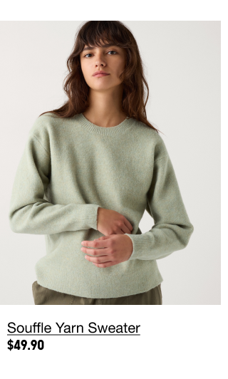 PDP3 - WOMEN SOUFFLE YARN SWEATER 