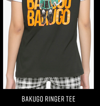 Bakugo Ringer Tee