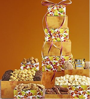 Falling Leaves Sweets and Treats Tower SHOP NOW 