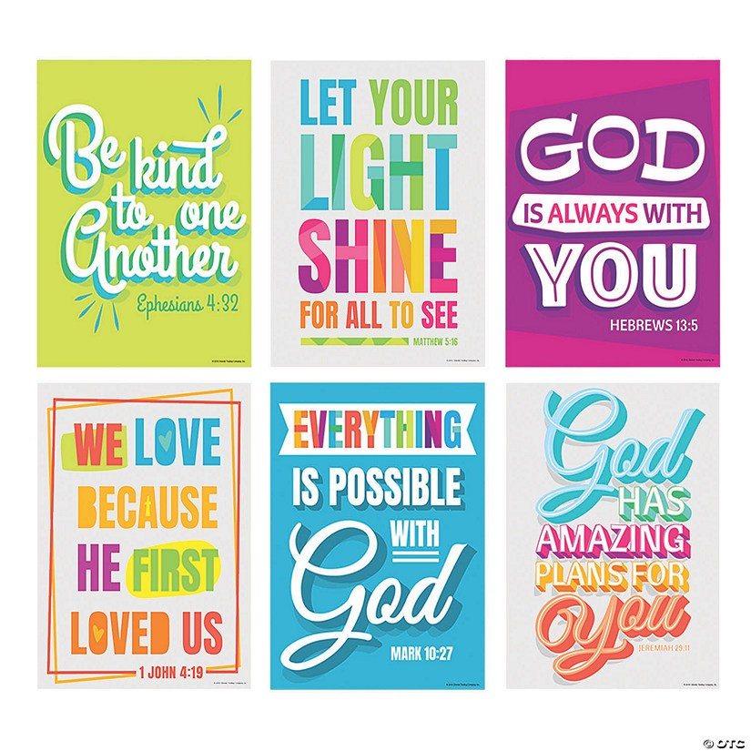 Bright Scripture Posters
