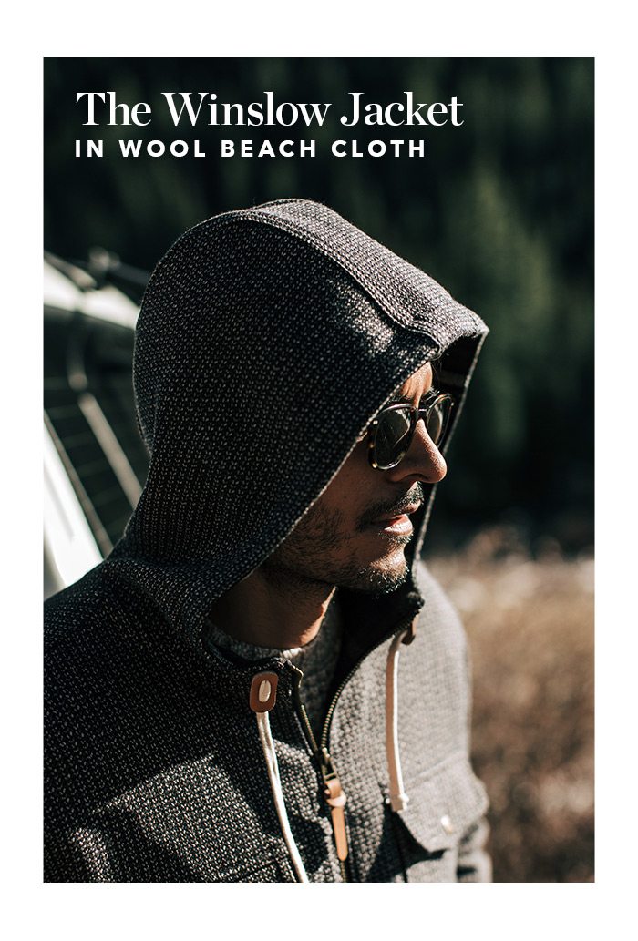 The Winslow in Wool Beach Cloth