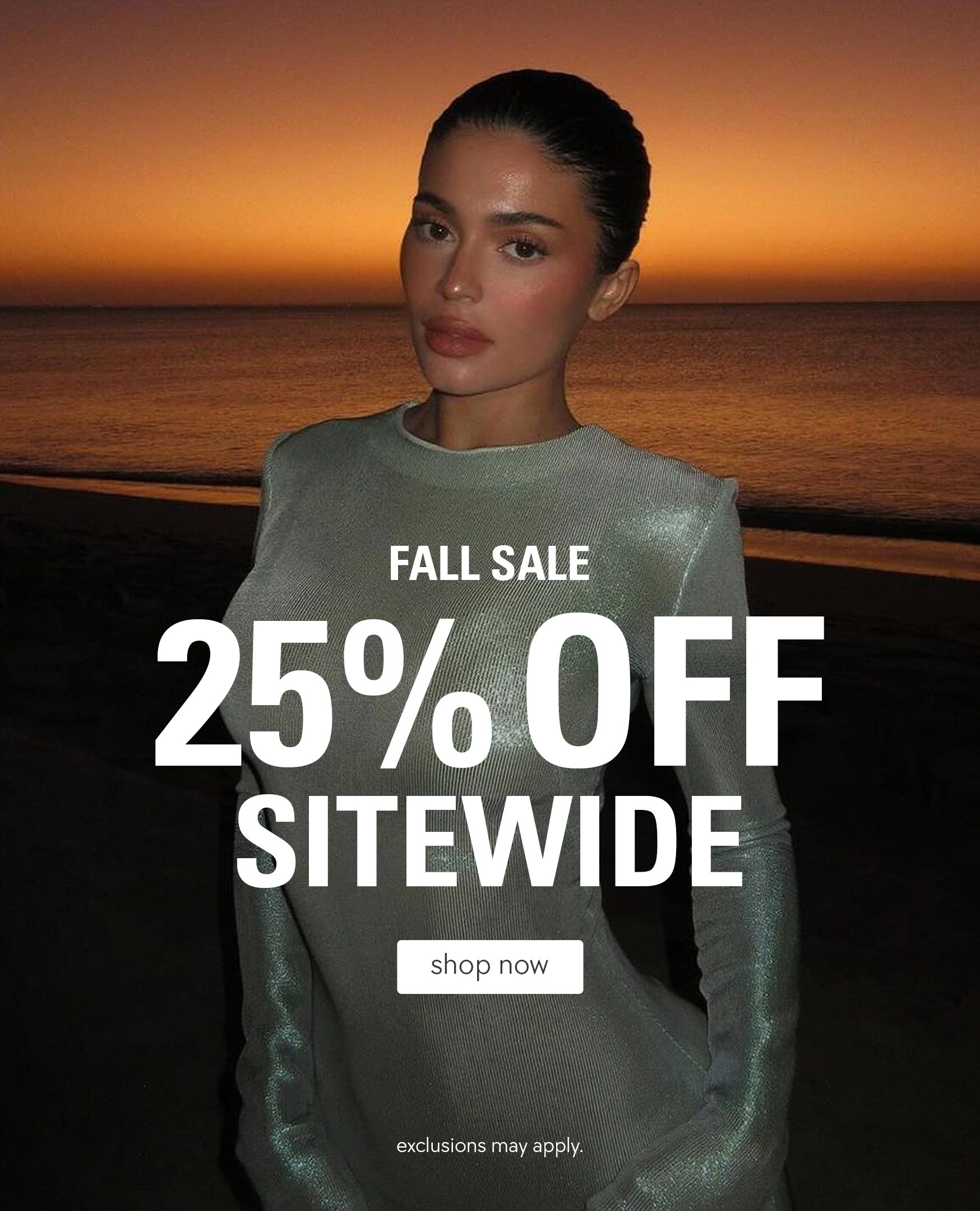 shop 25% off sitewide