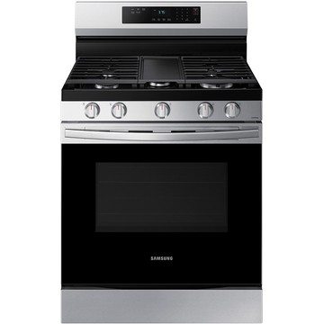 Samsung 6 cu ft Gas Range - Stainless Steel