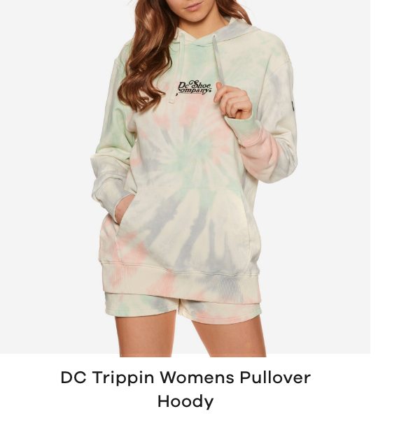 DC Trippin Womens Pullover Hoody