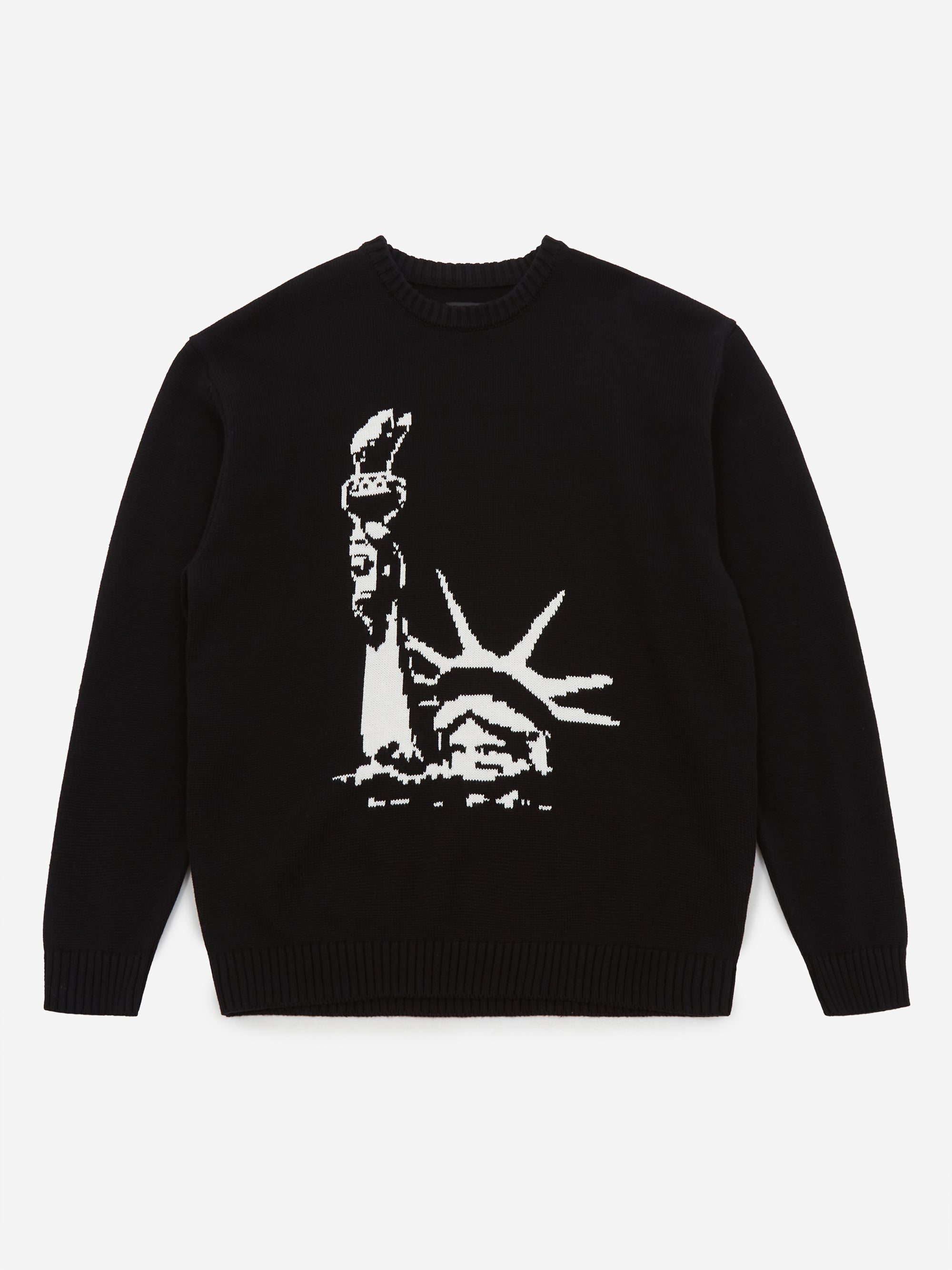 Image of Fucking Awesome Liberty Sweater - Black