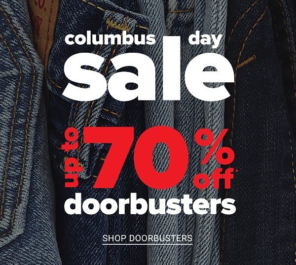 Columbia Day Sale! Up to 70% off Doorbusters - Shop All Doorbusters | It's Time to Save! Redeem Your Belk Bucks - $15 off $75 (before tax and shipping) | In Store & Online 10/3-10/14 to redeem online, apply as a coupon in your shopping bag. - Shop Now