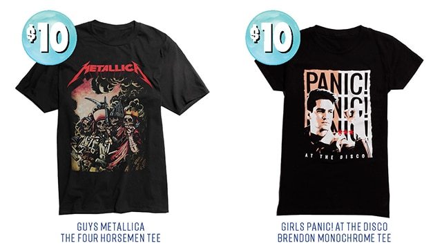 Black Friday Only All Tees $10