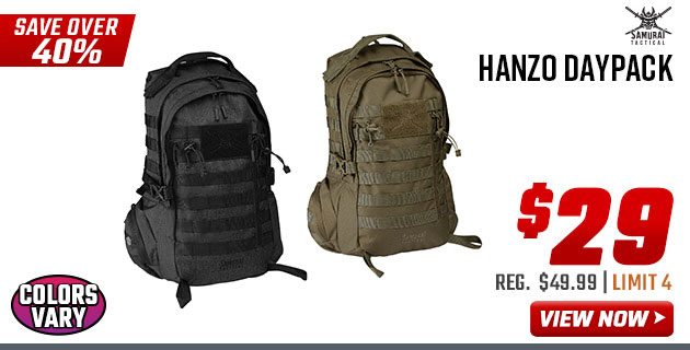 Samurai Tactical Hanzo Daypack