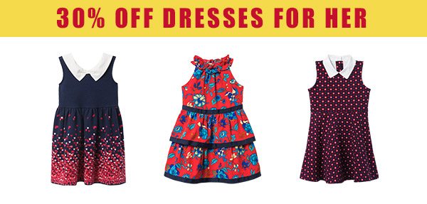 30% Off Dresses For Her