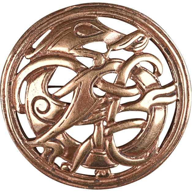 Image of Norse Dragon Brooch