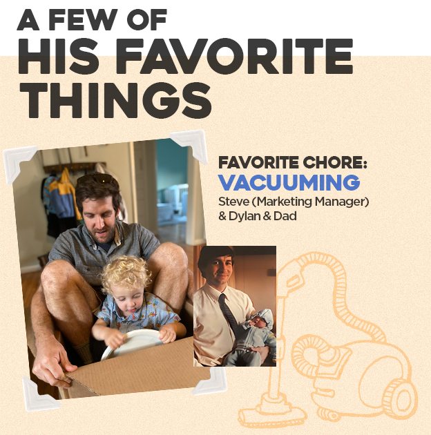 A few of his favorite things.