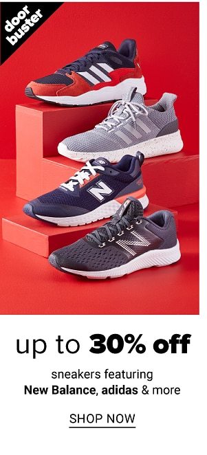 Up to 30% Off Sneakers feat. New Balance, Adidas, & more - Shop Now