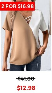 White Layered Short Sleeve Turn Down Collar Blouse