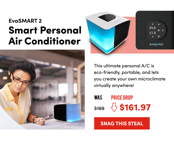 EavSMART Smart Personal Air Conditioner | Snag This Steal