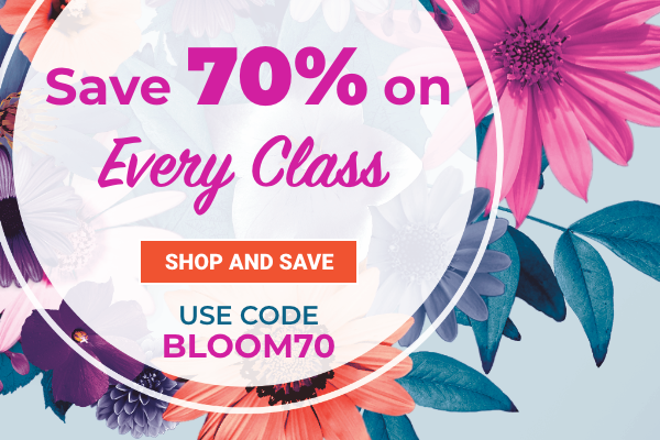 70% Off All Classes