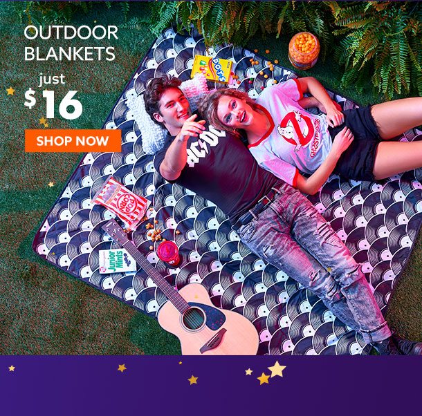 Outdoor Blankets just $16