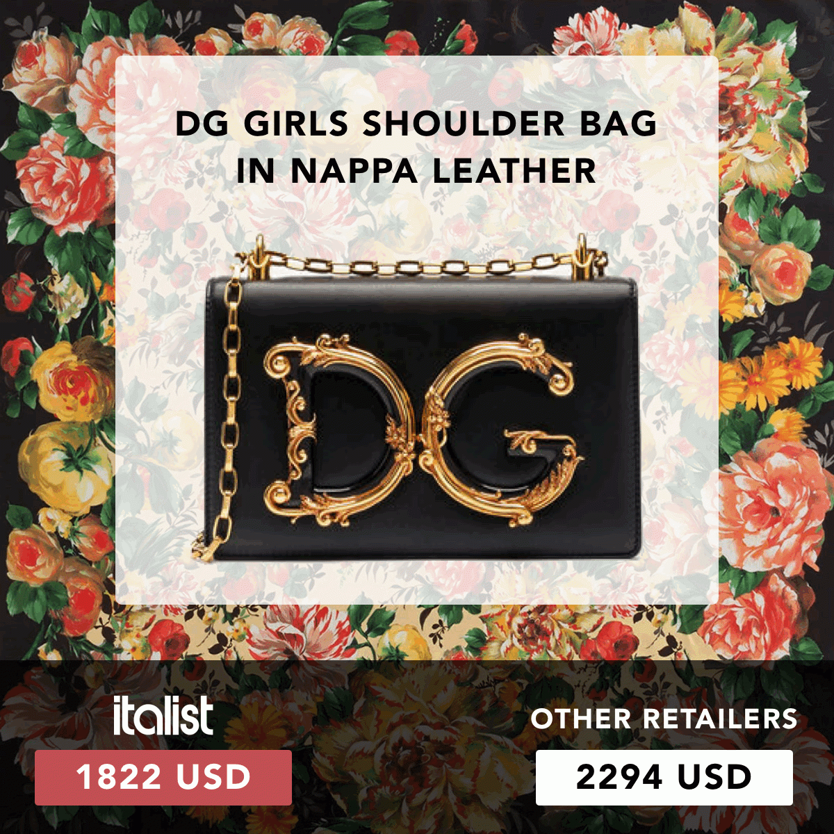 Exclusive sale invitation: Save up to 29% on iconic Dolce & Gabbana  shoulder bag - italist Email Archive