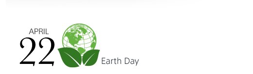 April 22 | Earth Day.