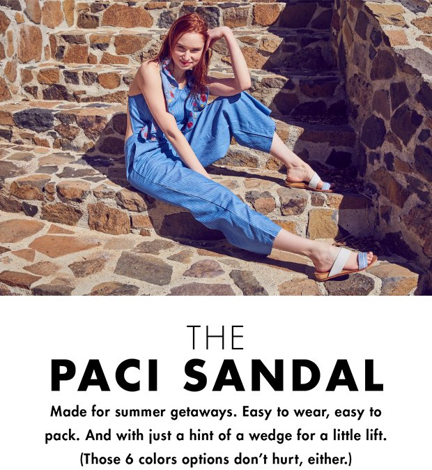 THE PACI SANDAL