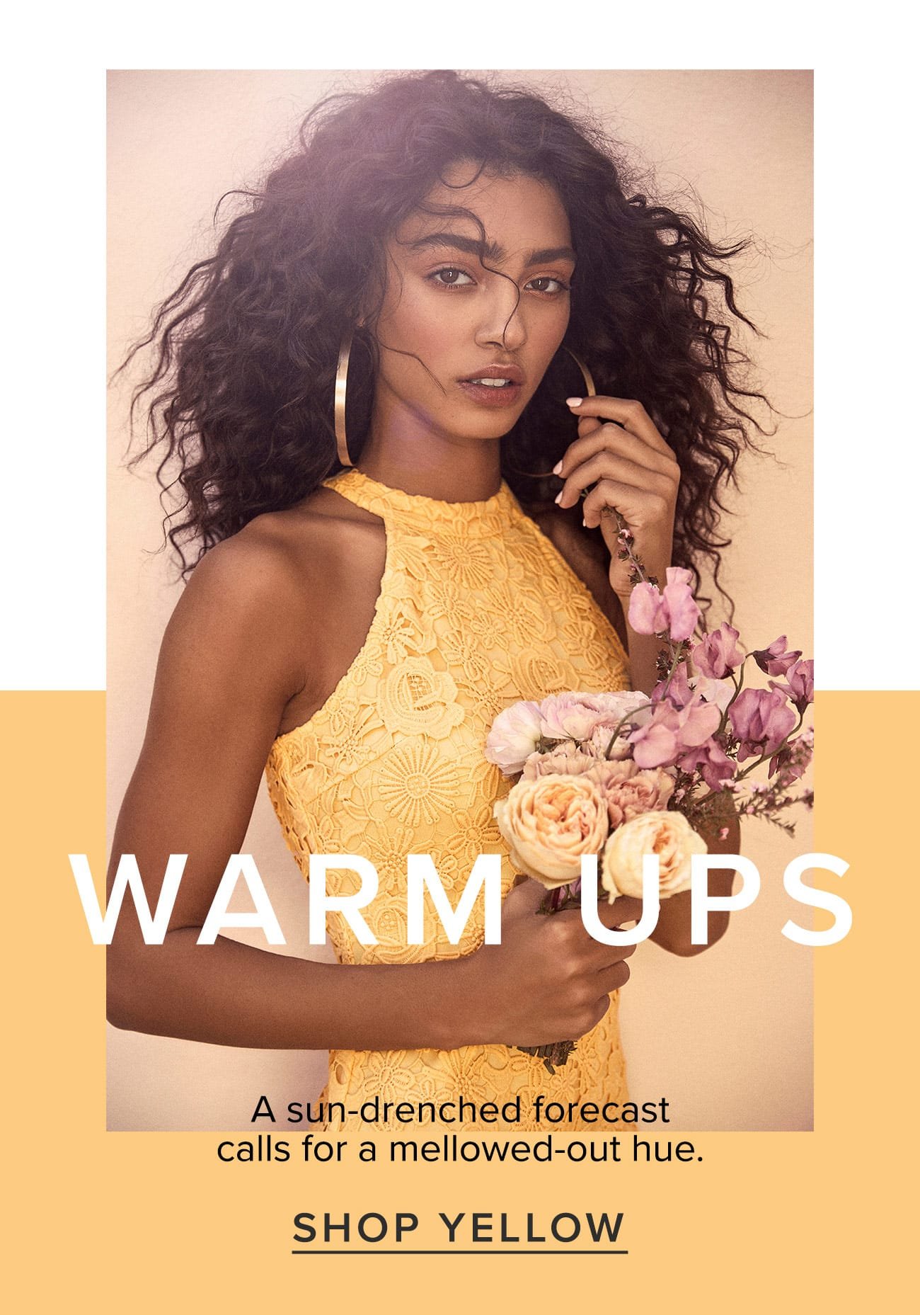 warm ups-shop yellow 