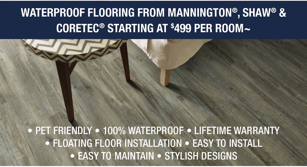 Waterproofing-flooring