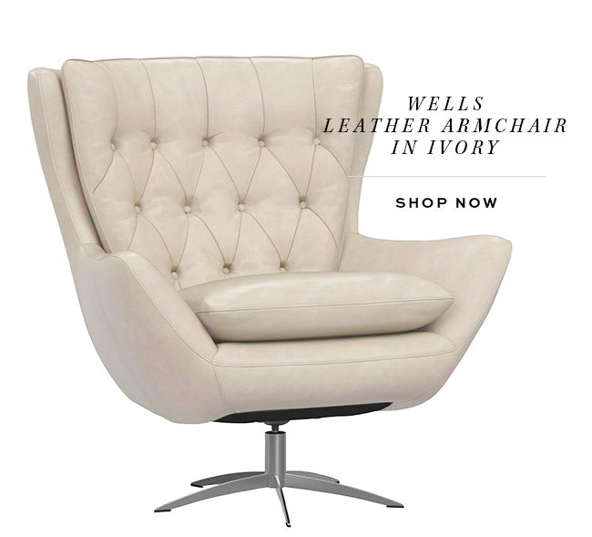 Wells Leather Armchair
