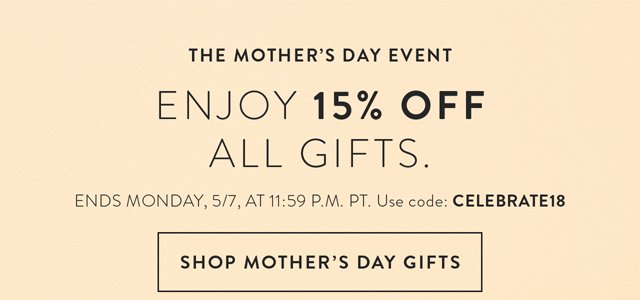 Shop Mother's Day Gifts