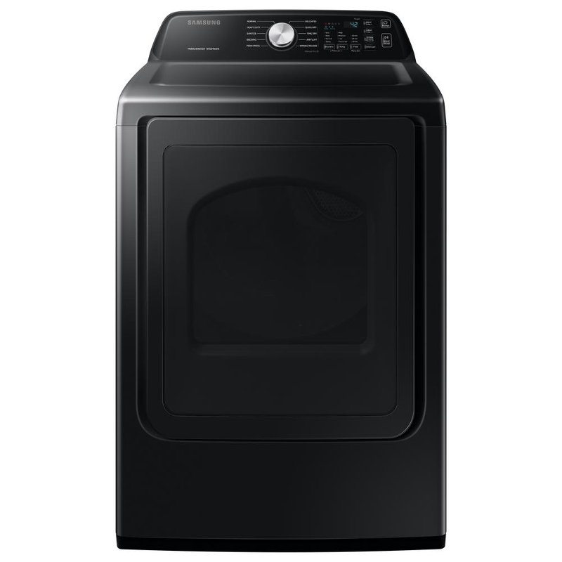 Samsung Electric Dryer with 10 Cycles - Brushed Black