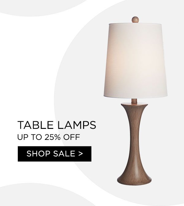 Table Lamps - Up To 25% Off - Shop Sale >