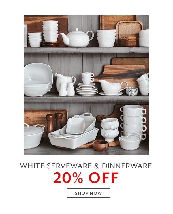 White Serveware & Dinnerware