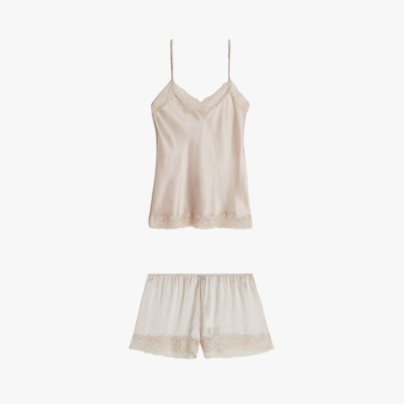 Intimissimi Silk Top and Shorts