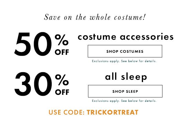 Use code trickortreat
