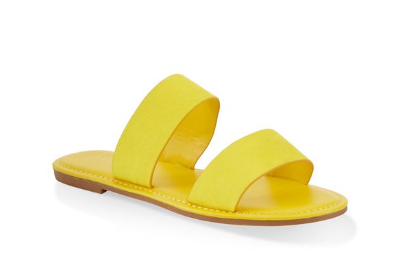 Two Band Slide Sandals