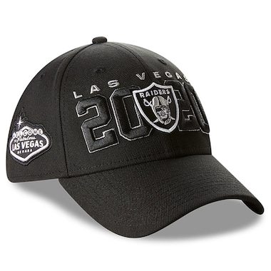 Las Vegas Raiders New Era 2020 NFL Draft Official 39THIRTY Flex Hat - Black