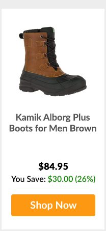Kamik Alborg Plus Boots for Men Brown
