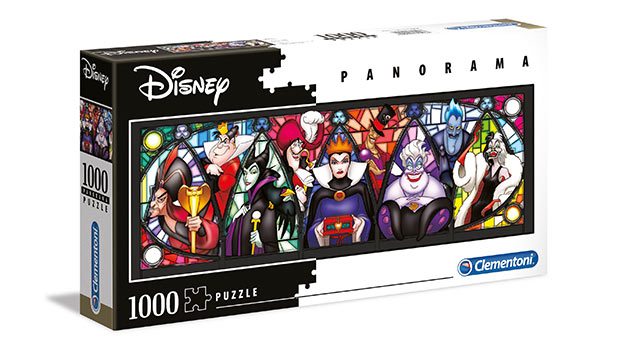 Clementoni Disney Villains Panorama 1000 Piece Jigsaw Puzzle