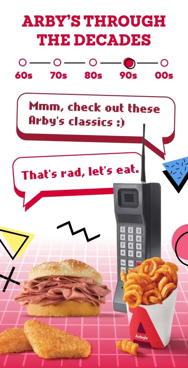 Arby's Through The Decades - 90s Edition