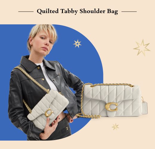 Quilted Tabby Shoulder Bag