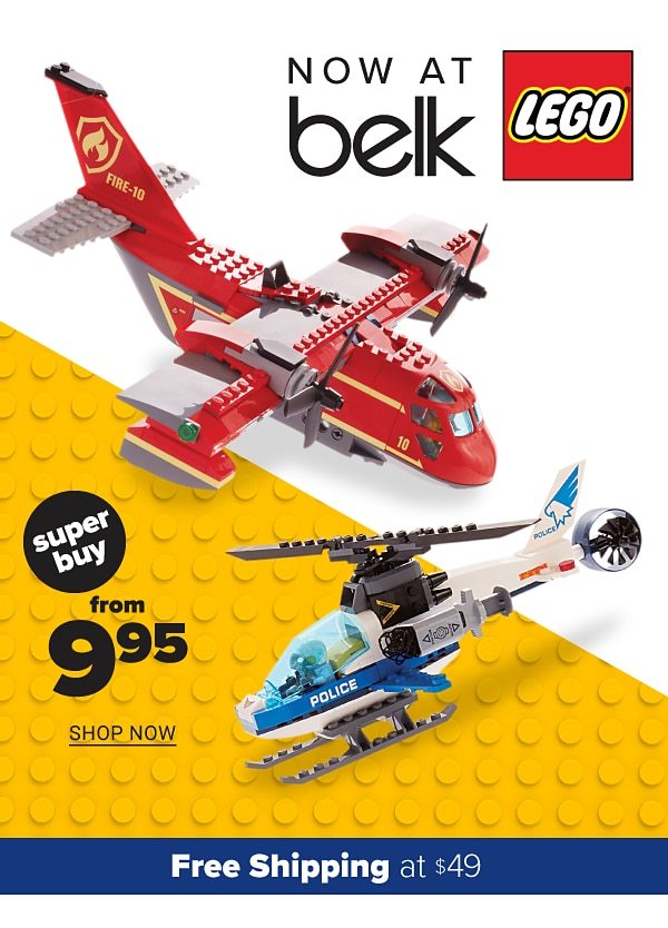 Introducing LEGO from 9.95 - Shop Now