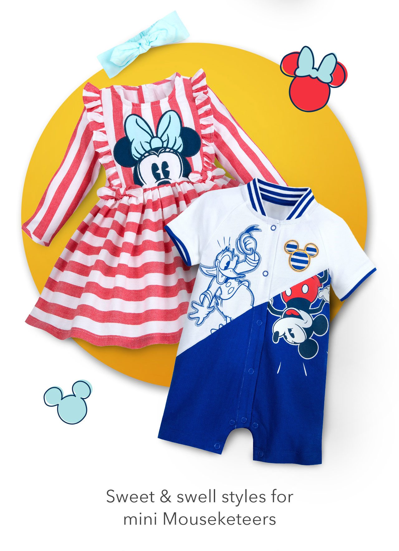 Sweet & swell styles for mini Mouseketeers